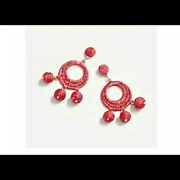 J crew raffle wrap drop earrings - Picture 1 of 2